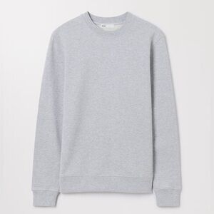 ASKET 100% Organic Cotton Grey Sweatshirt Size Large, Unisex